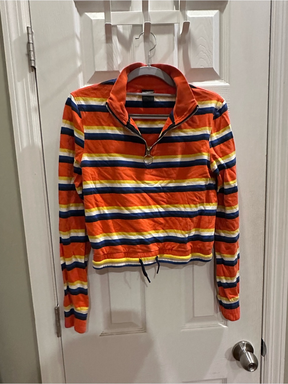 Striped 70s/80s Quarter Zip